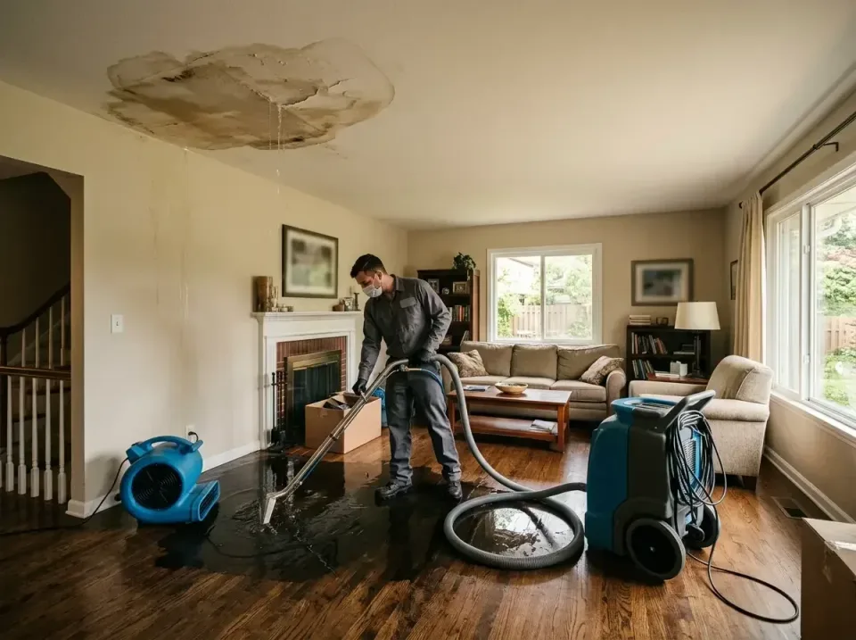 attic-pipe-burst-ceiling-drip-008 — frequently asked questions, Water Damage Restoration & Carpet Care in Swoyersville, PA